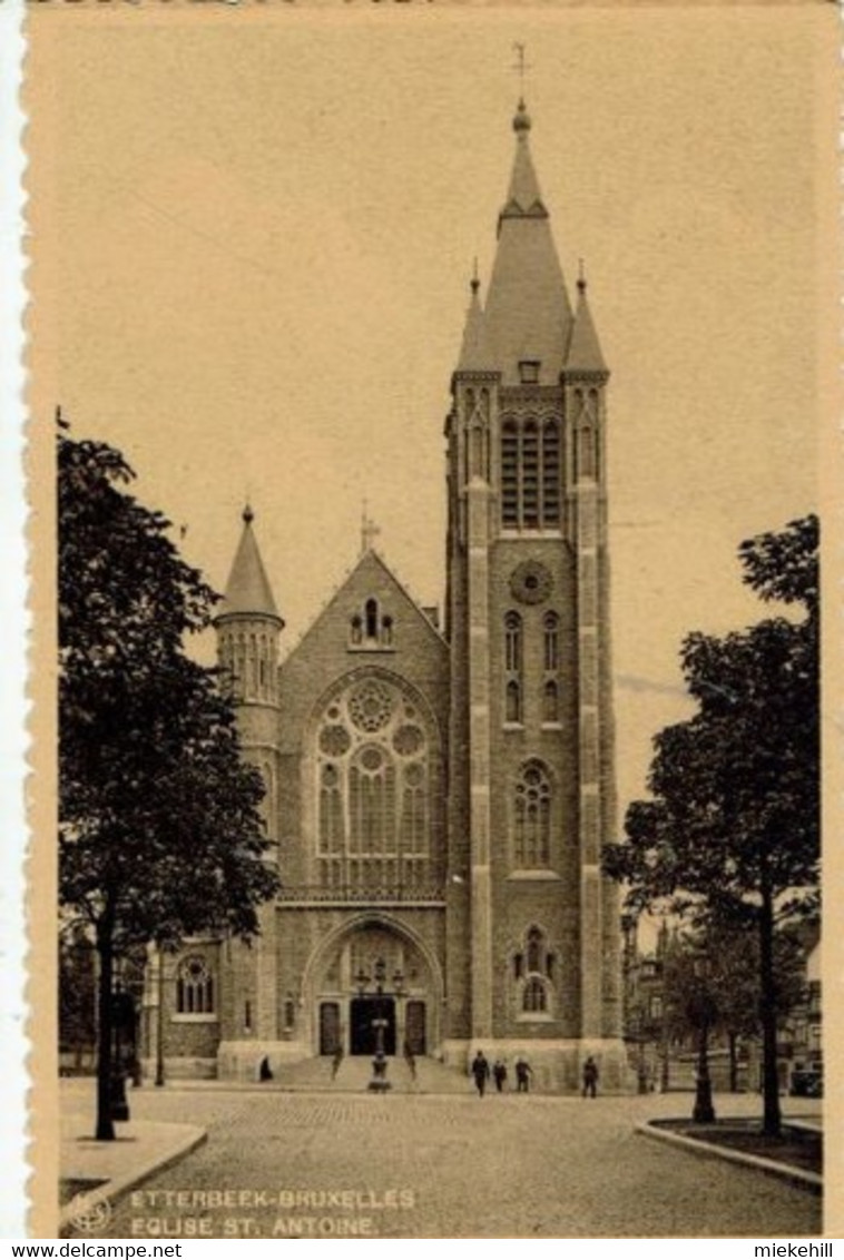 BRUXELLES- ETTERBEEK-EGLISE SAINT ANTOINE - Etterbeek