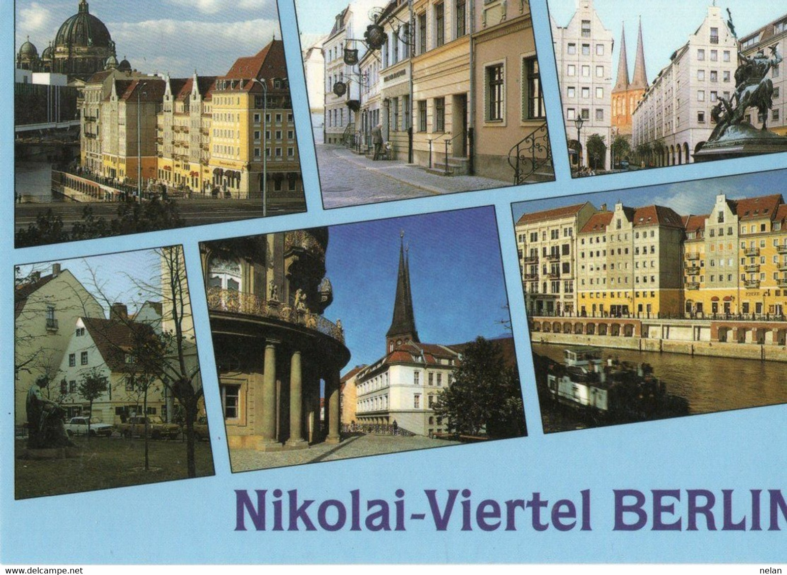 BERLIN - NIKOLAI VIERTEL - F.G. - Non Circolata - Mitte