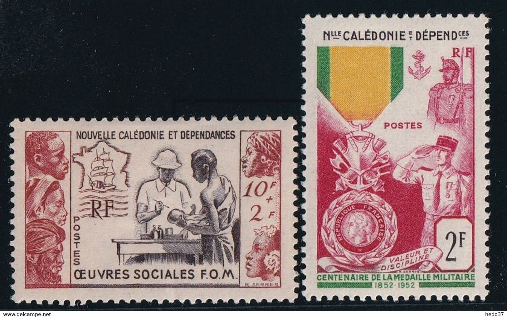 Nouvelle Calédonie N°278/279 - Neuf * Avec Charnière - TB - Nuovi