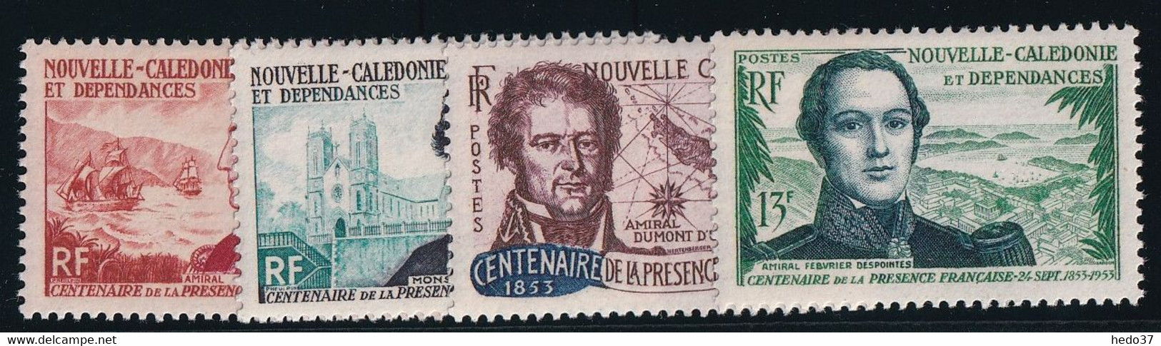 Nouvelle Calédonie N°280/283 - Neuf * Avec Charnière - TB - Nuevos