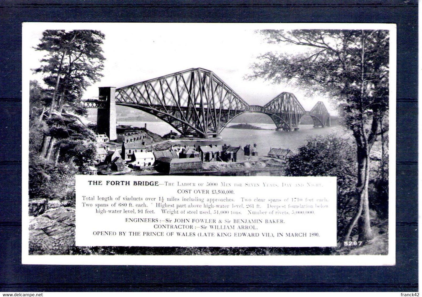 écosse. The Forth Bridge - Fife