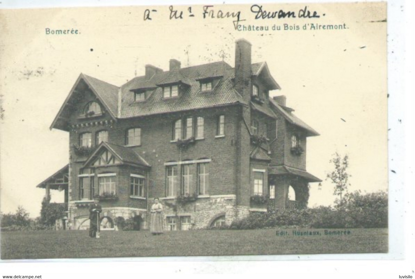 Montigny Le Tilleul Bomerée : Château Du Bois D'Airemont - Montigny-le-Tilleul