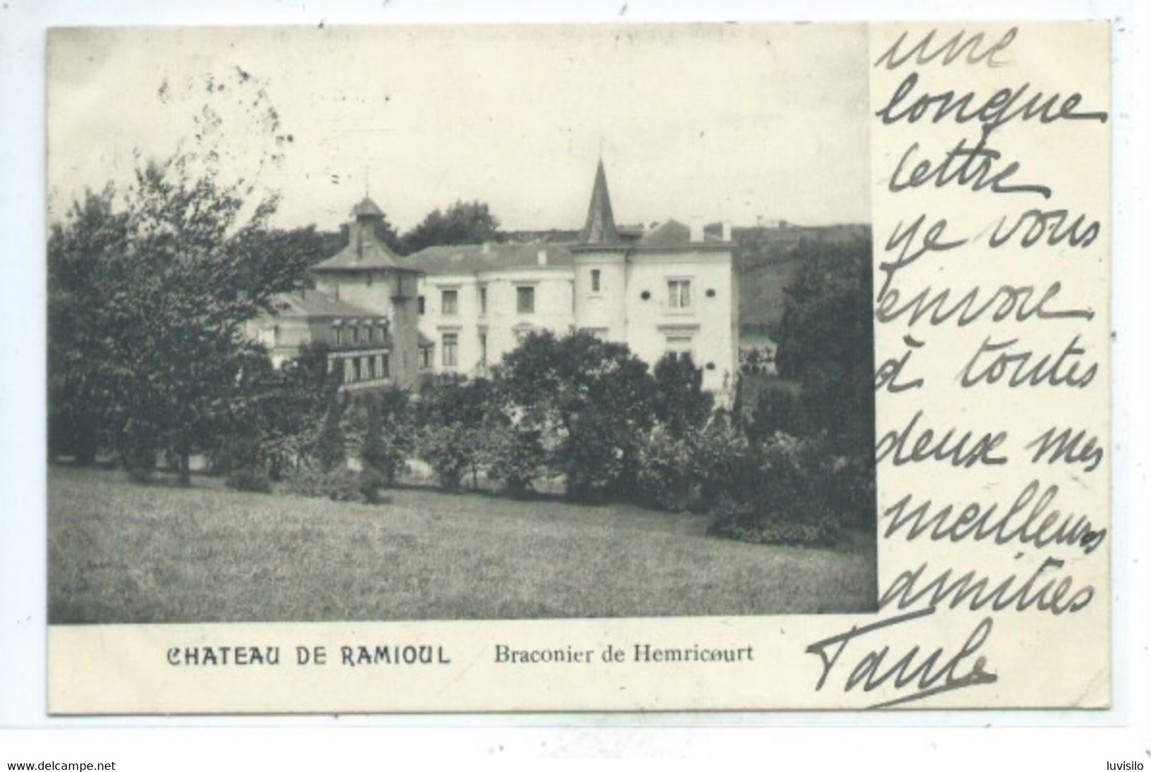 Chateau De Ramioul. Braconier De Hemricourt - Flémalle