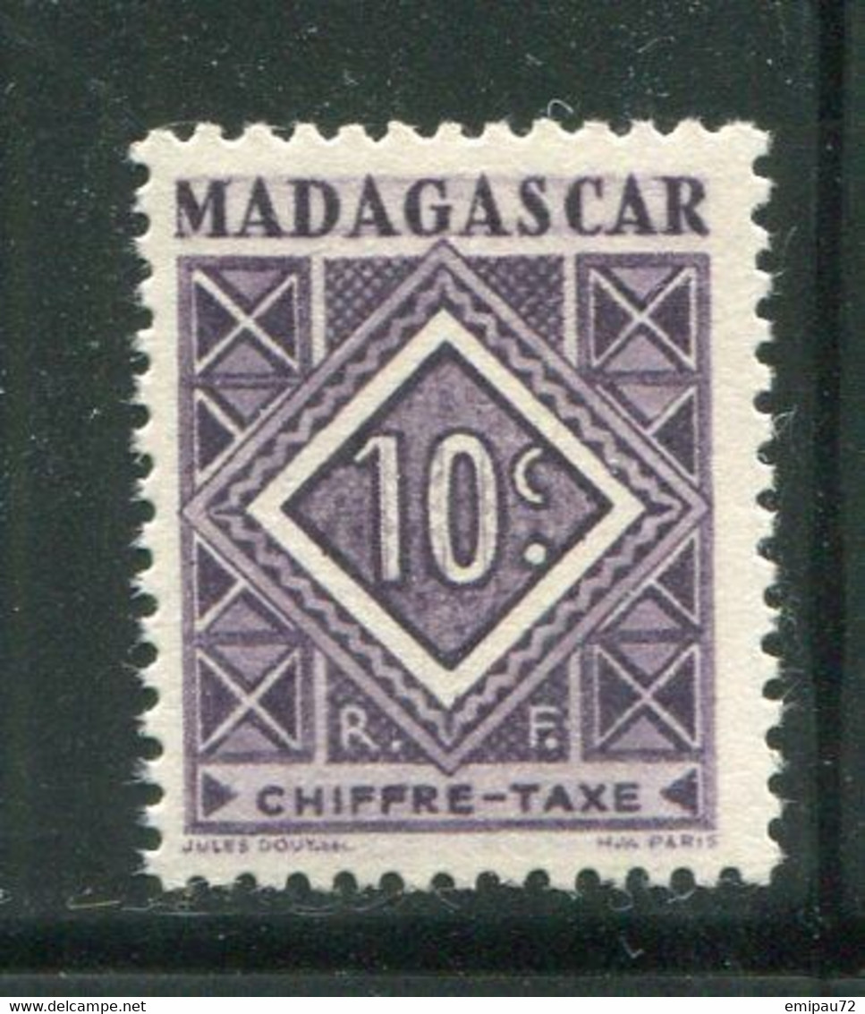 MADAGASCAR- Taxe Y&T N°31- Neuf Sans Charnière ** - Strafport