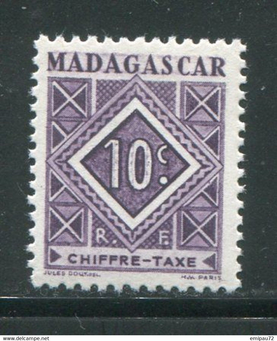 MADAGASCAR- Taxe Y&T N°31- Neuf Sans Charnière ** - Impuestos