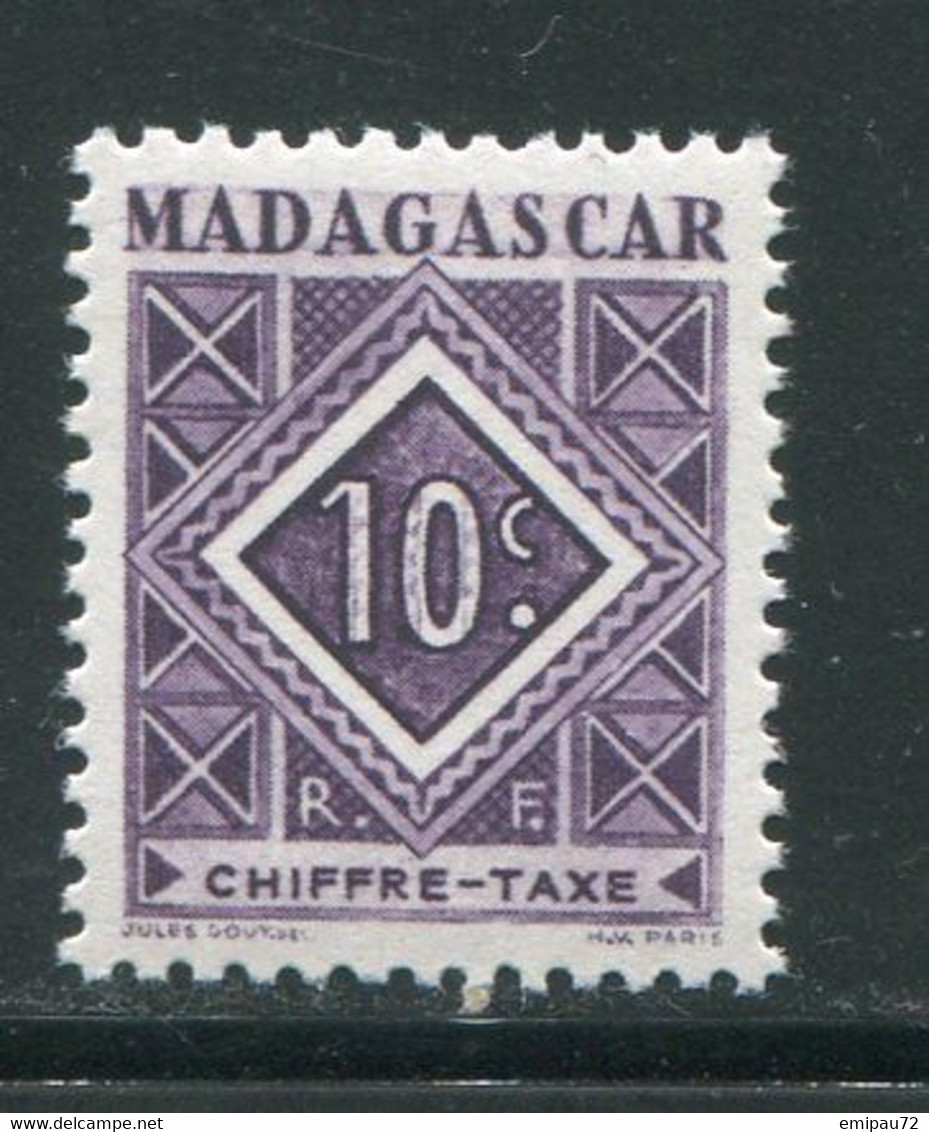 MADAGASCAR- Taxe Y&T N°31- Neuf Sans Charnière ** - Segnatasse