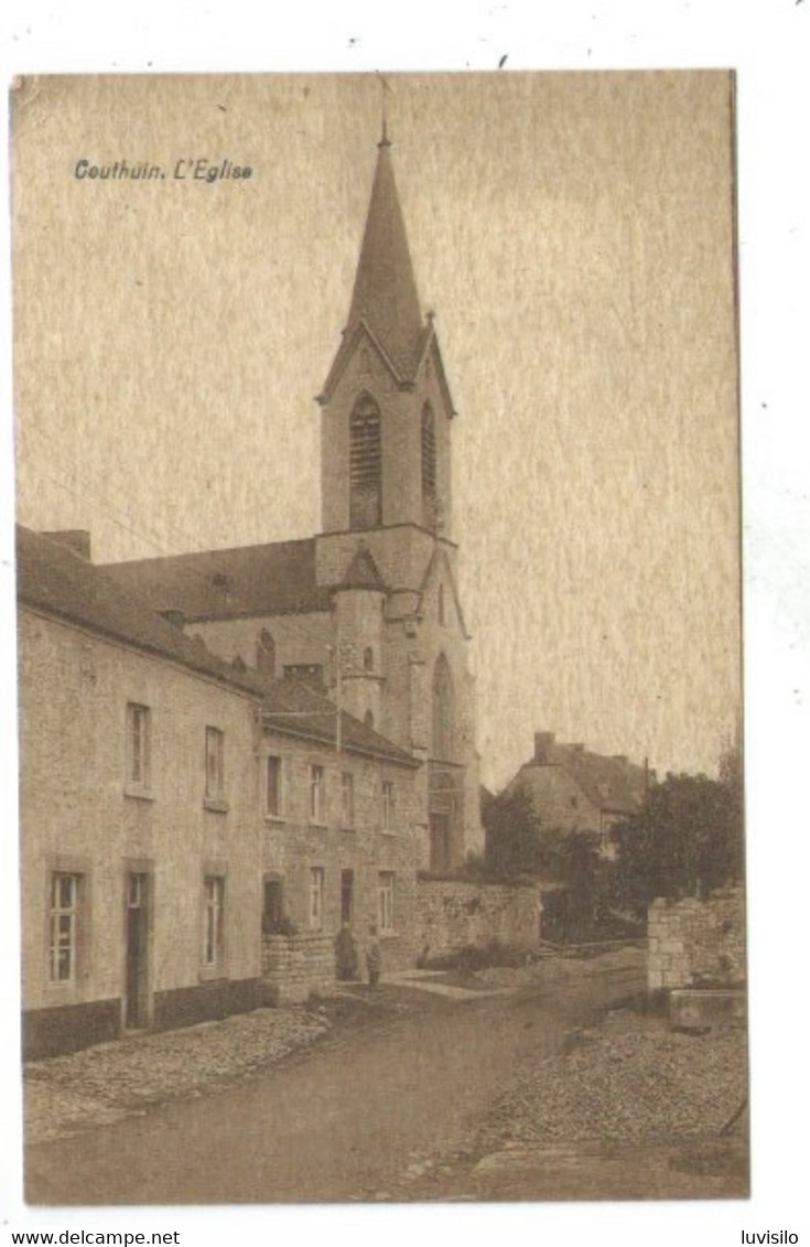 Couthuin Eglise - Héron