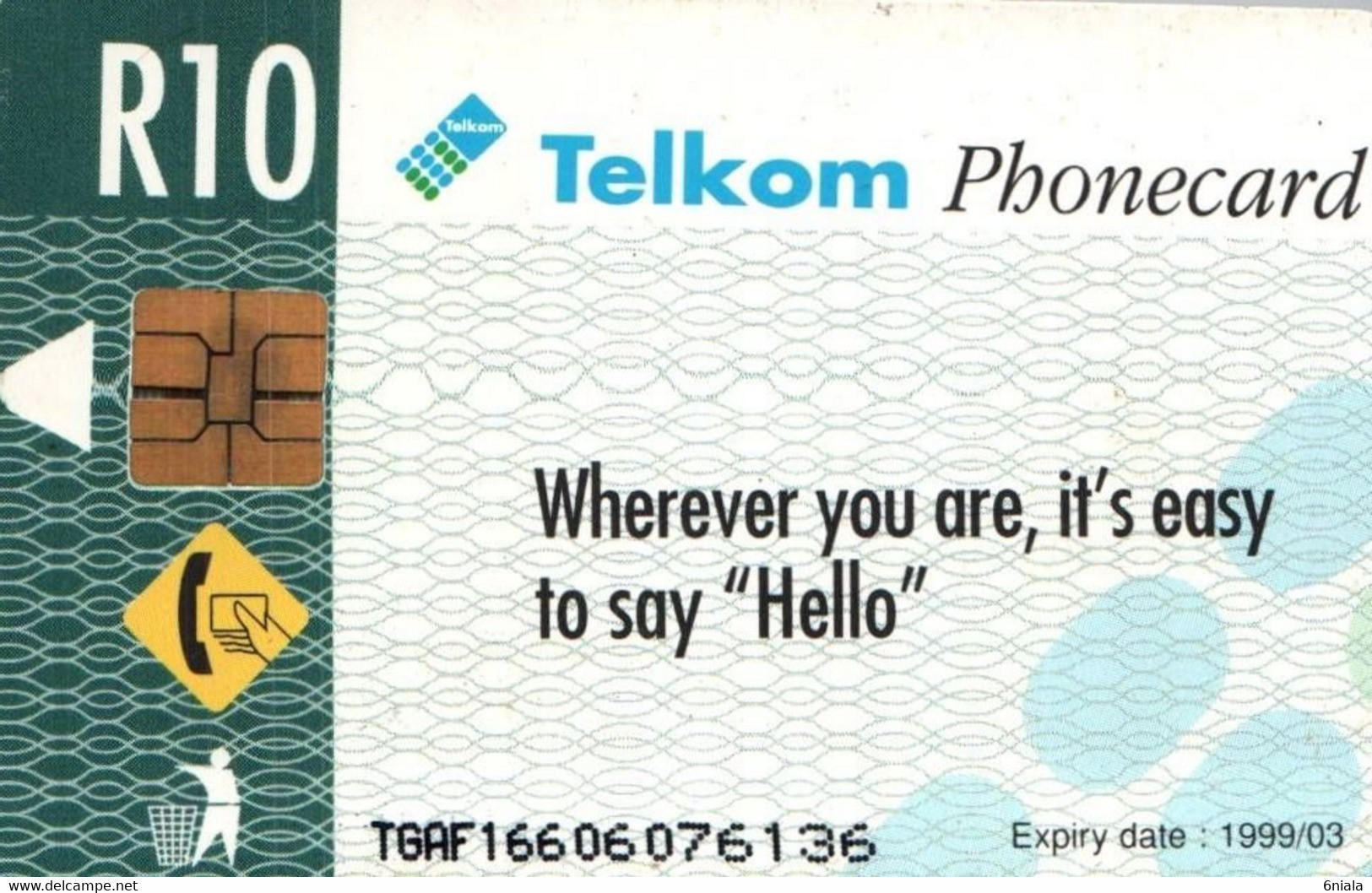 7524 Télécarte Collection SAY HELLO HUMOUR  Afrique Du Sud   ( Recto Verso)  Carte Téléphonique - Südafrika