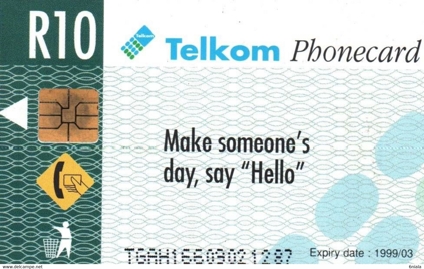 7525 Télécarte Collection SAY HELLO HUMOUR  Afrique Du Sud   ( Recto Verso)  Carte Téléphonique - Sudafrica