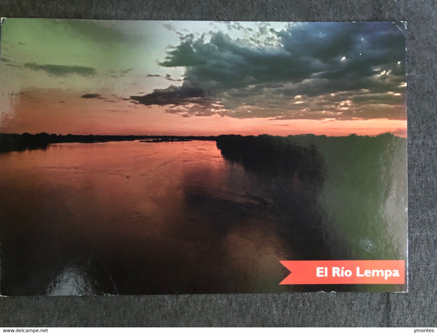 Postcard Lempa River 2015 ( Bird Stamps) - El Salvador