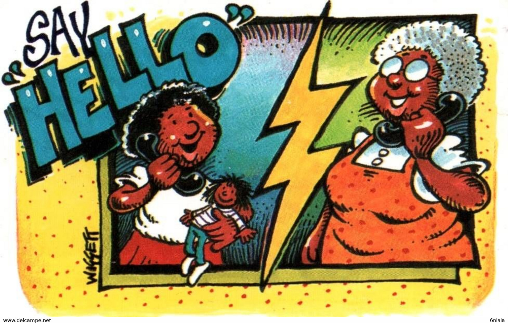 7526 Télécarte Collection SAY HELLO HUMOUR  Afrique Du Sud   ( Recto Verso)  Carte Téléphonique - Afrique Du Sud