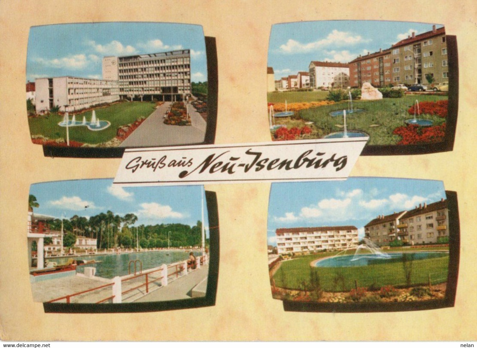GRUSS AUS NEU ISENBURG - F.G. - STORIA POSTALE - Neu-Isenburg