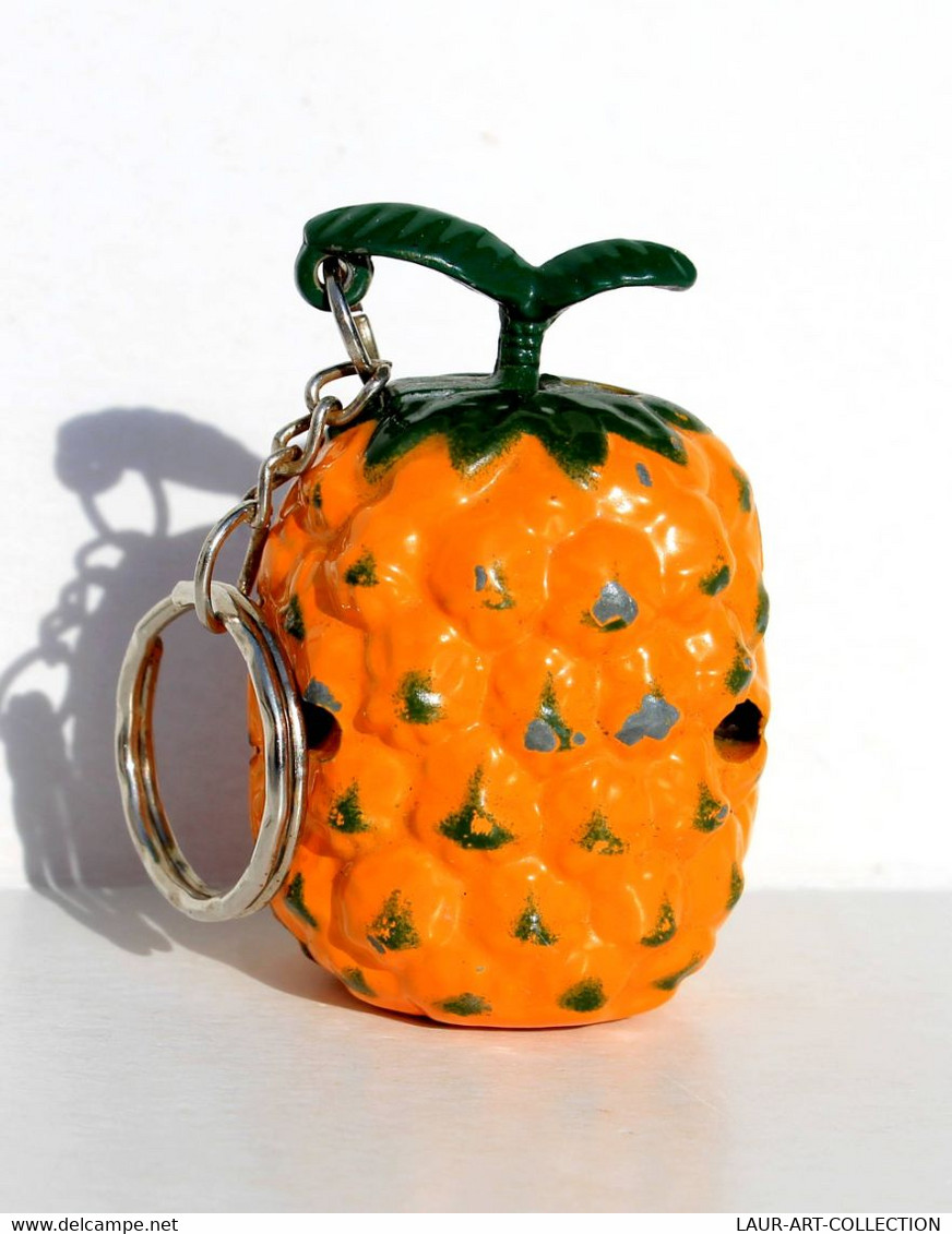 RARE BRIQUET FANTAISIE, PORTE-CLÉ VINTAGE FRUIT ANANAS FONCTIONNE + RECHARGEABLE - VINTAGE LIGHTER             (2304.26) - Autres & Non Classés