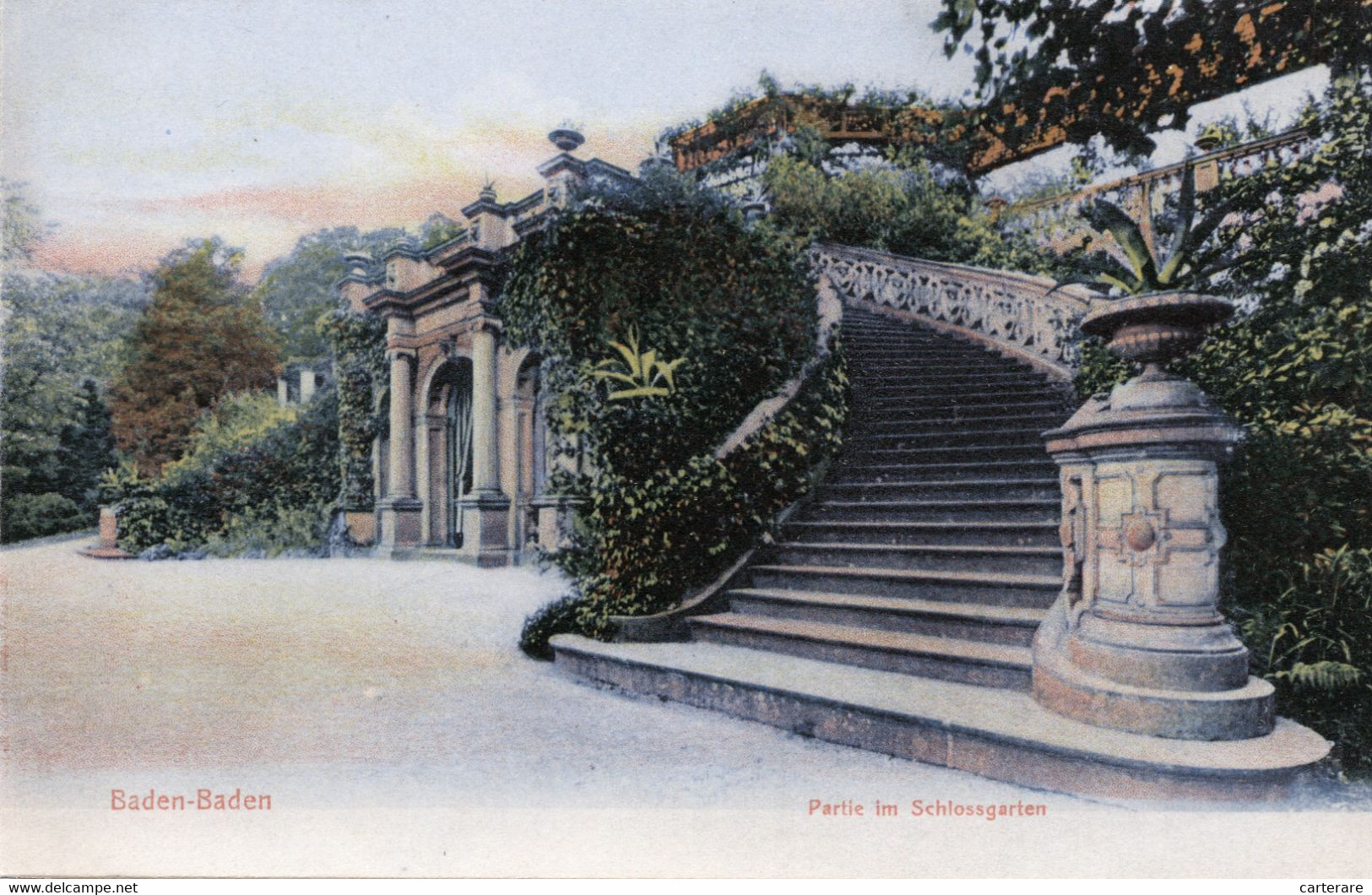 ALLEMAGNE,GERMANY,DEUTSCHLAND,BADEN BADEN,KARLSRUHE,1900 - Karlsruhe