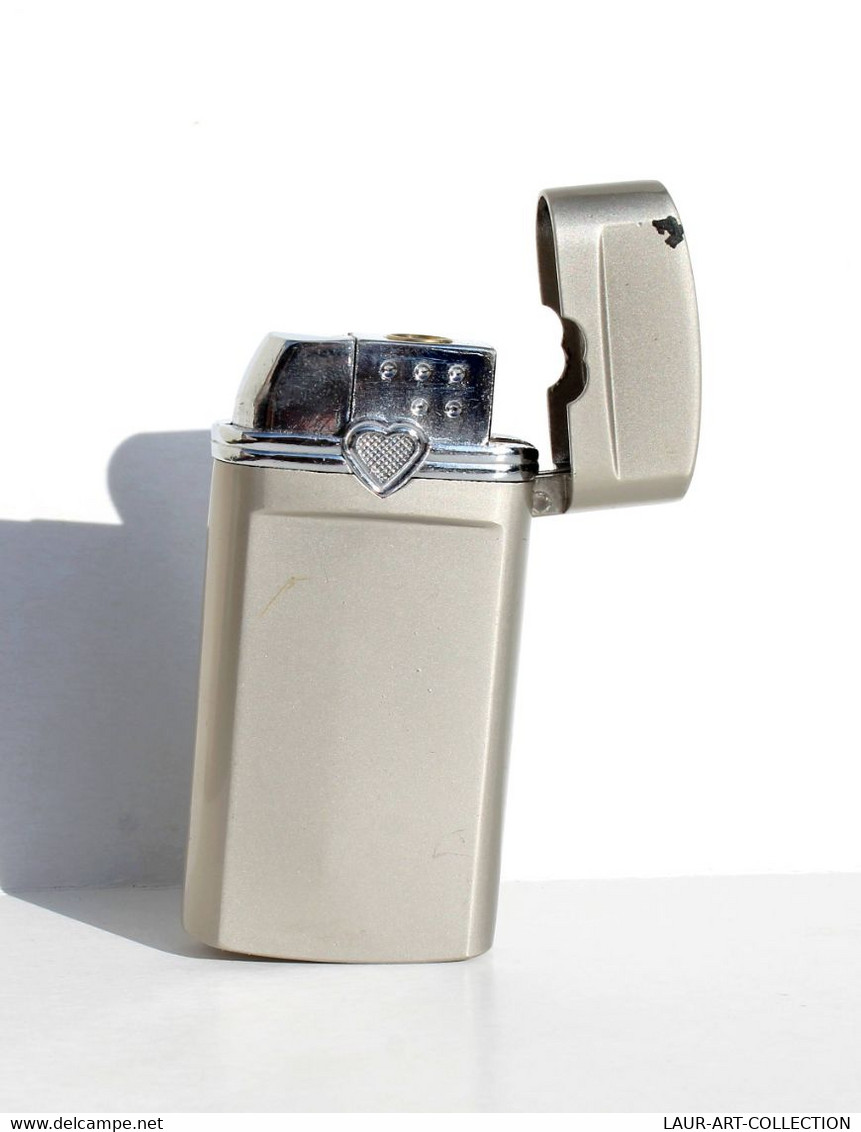 RARE ANCIEN BRIQUET FANTAISIE VINTAGE, IMAGE PHOTO OISEAU RELIEF - RECHARGEABLE - VINTAGE LIGHTER             (2304.29) - Autres & Non Classés