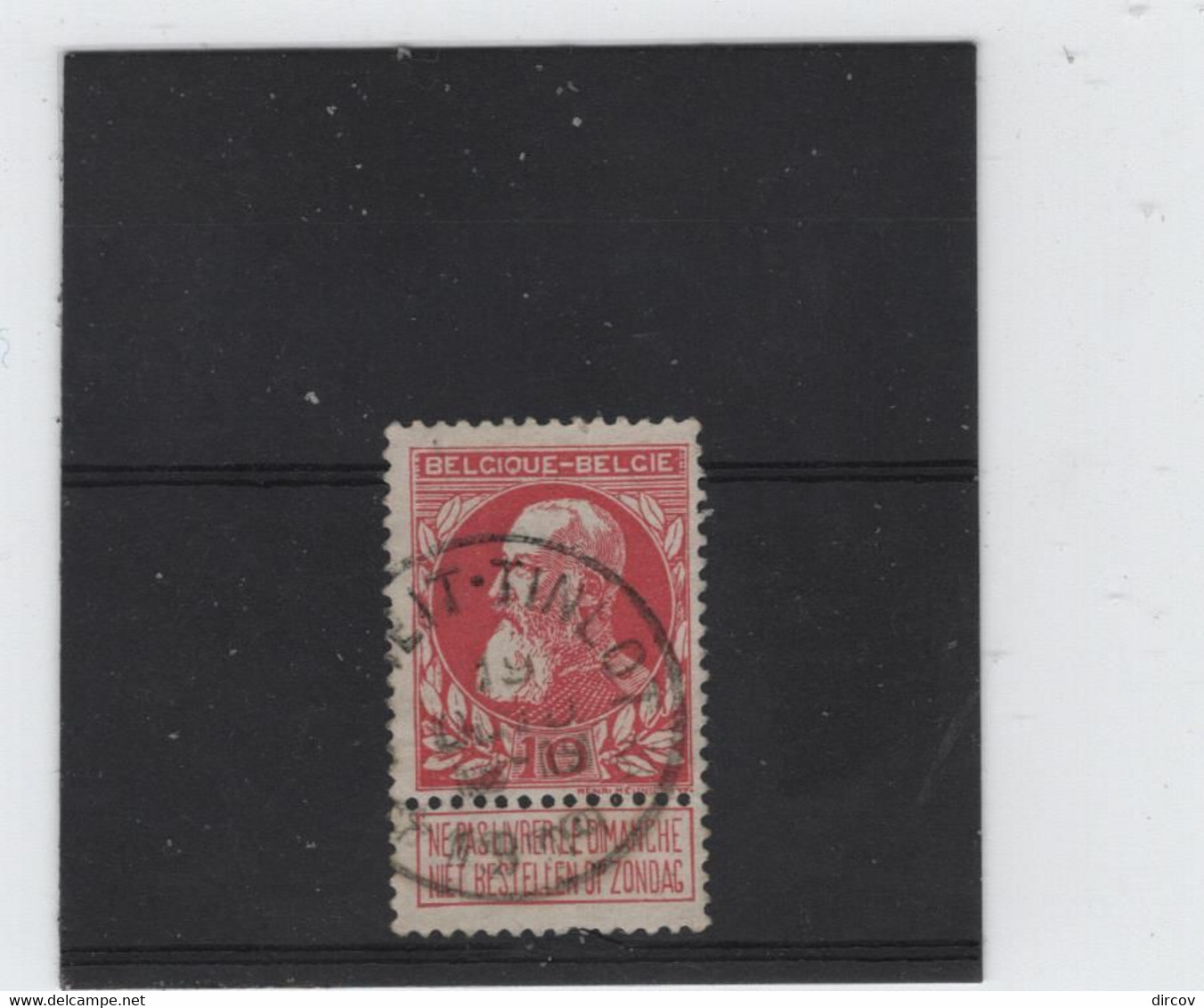 Belgie Nr 74 Soheit-Tinlot (STERSTEMPEL) - 1905 Grove Baard