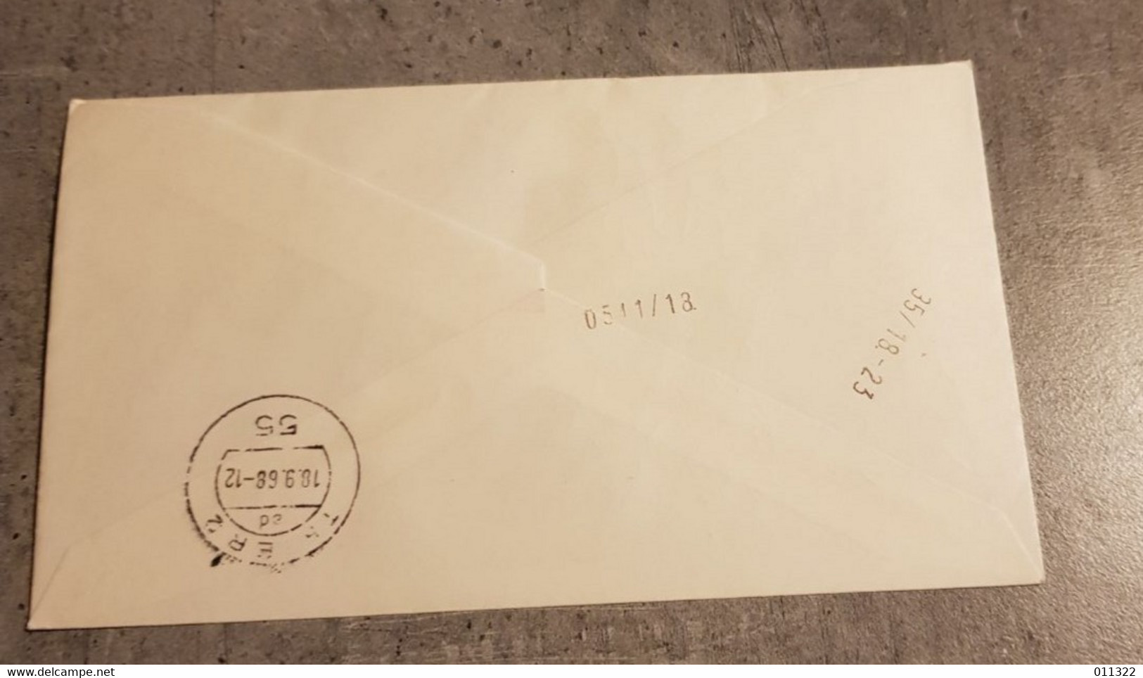 LUXEMBOURG REGISTERED COVER EXPRESS YEAR 1968 - Briefe U. Dokumente