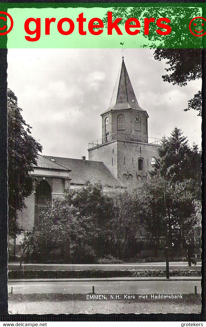 EMMEN N.H. Kerk Met Haddersbank 1957 ? - Emmen