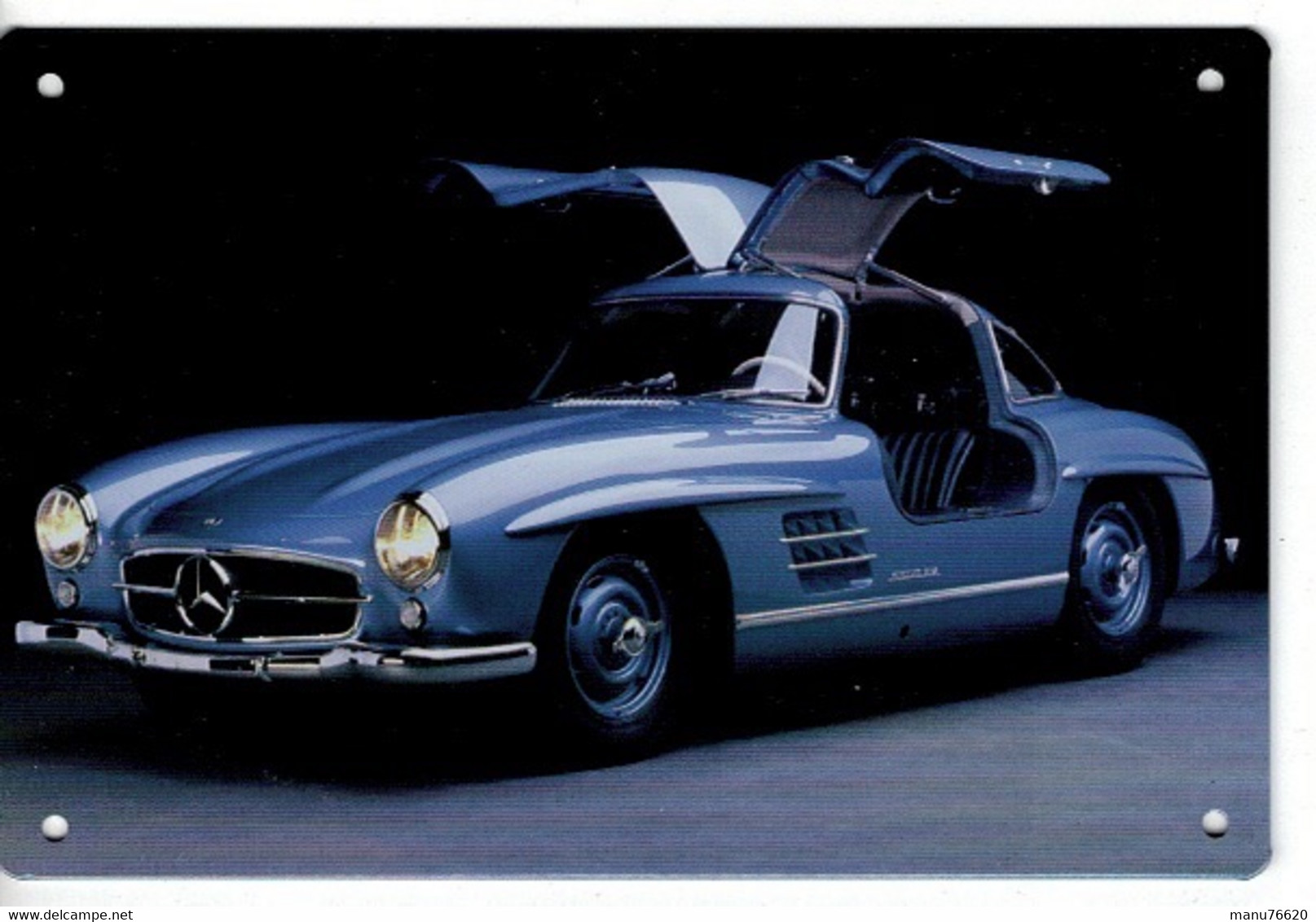 Plaque MERCEDES BENZ 300 SL - Très Bon état . - Tin Signs (vanaf 1961)