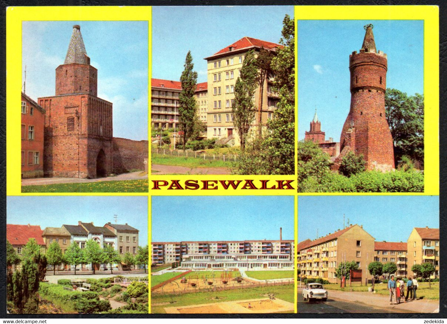 F8098 - TOP Pasewalk - Schule - Bild Und Heimat Reichenbach - Pasewalk