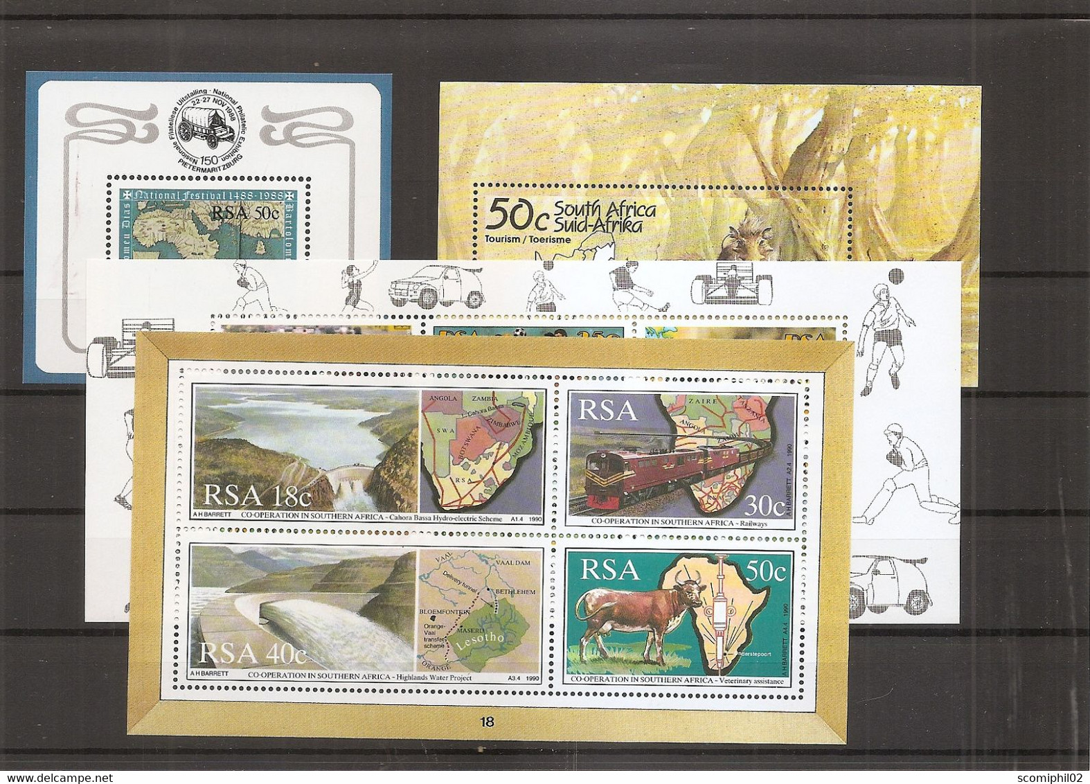 Afrique Du Sud ( BF 20 + 24 + 29 + 38A XXX -MNH ) - Blocks & Sheetlets