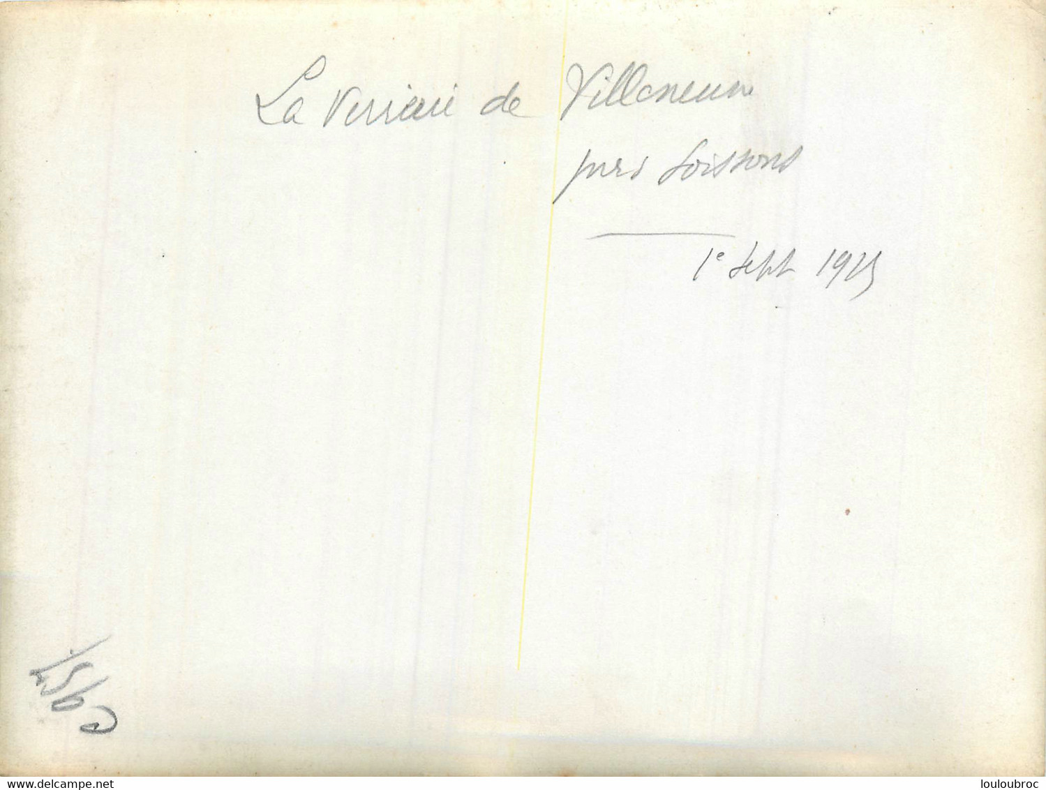AISNE VERRERIE DE VILLENEUVE PRES DE SOISSONS  01/09/1915 WW1 PHOTO ORIGINALE 18 X 13 CM - War, Military