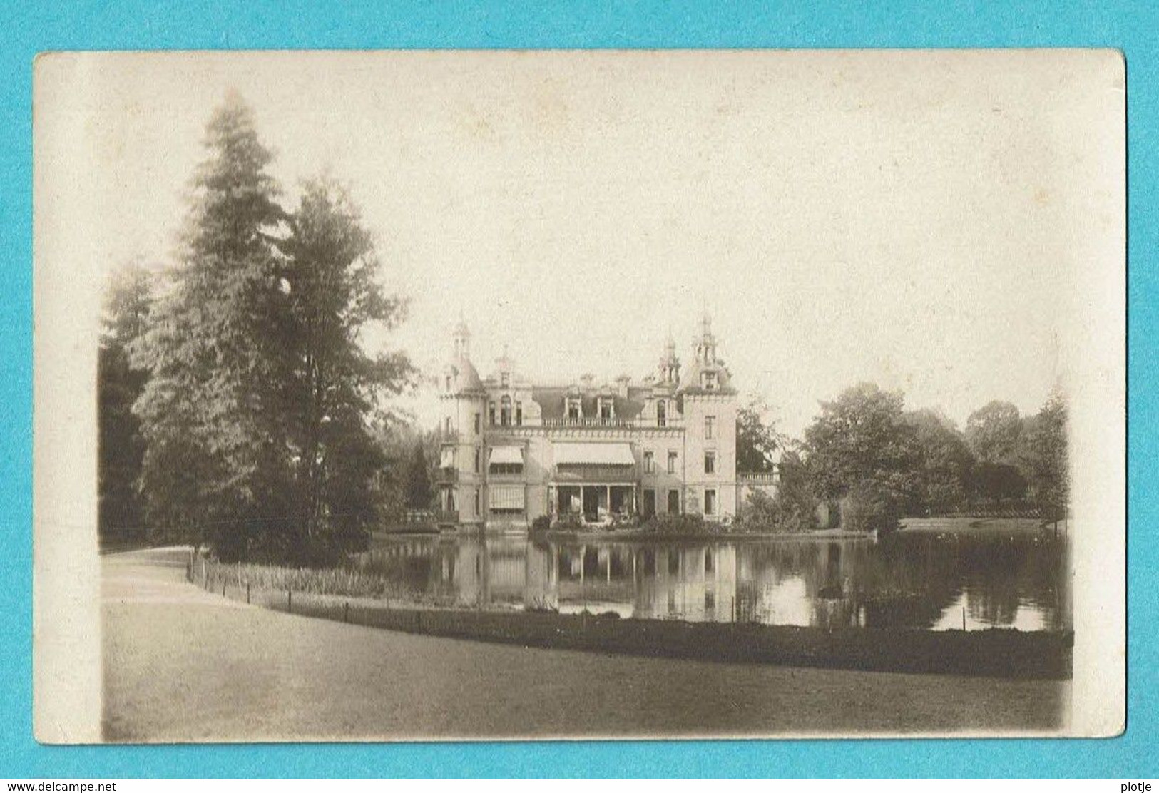 * Buizingen - Buysinghen (Halle - Vlaams Brabant) * (carte Photo - Fotokaart) * Chateau, Kasteel, Castle, Schloss, étang - Halle