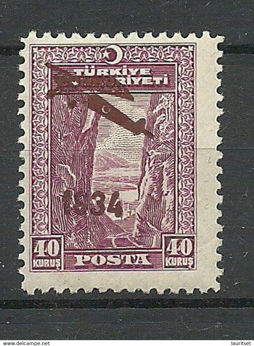 TÜRKEI Turkey 1934 Michel 984 MNH Air Plane Flugzeug - Nuovi