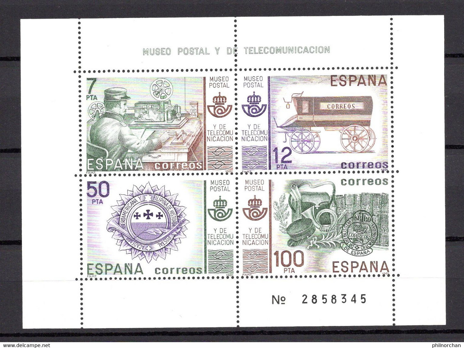 Espagne 1981/1989 Blocs Neufs** N°30,34,41  TB  1,50 €  (cote 9,50 €) - Blocs & Hojas