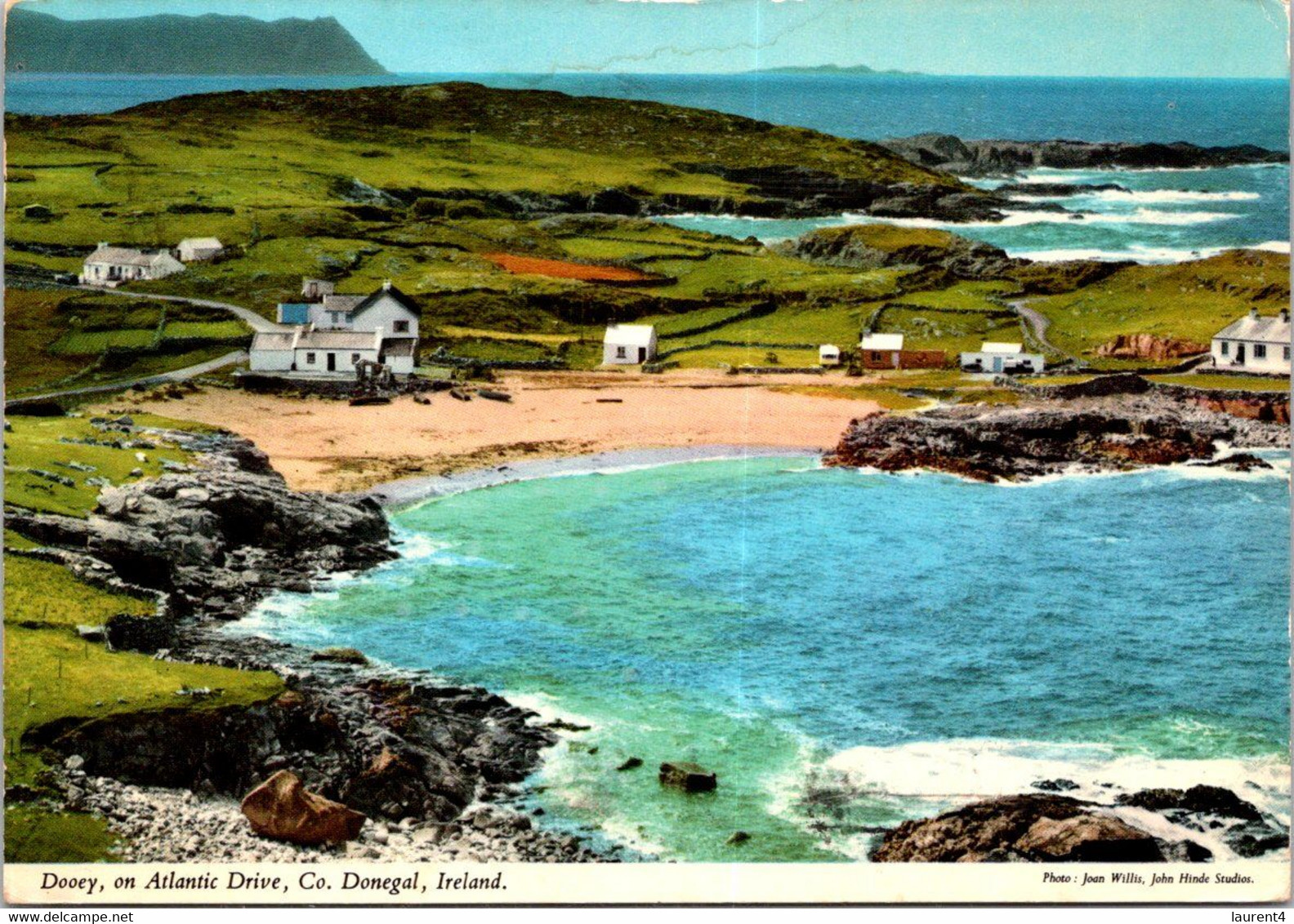 (1 G 17) Ireland -  (posted 1978 - Stamp Removed) Co Donegal - Donegal