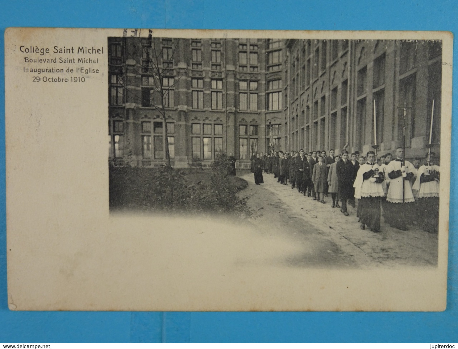 Etterbeek Collège St-Michel Inauguration De L'Eglise 20 Octobre 1910 - Etterbeek