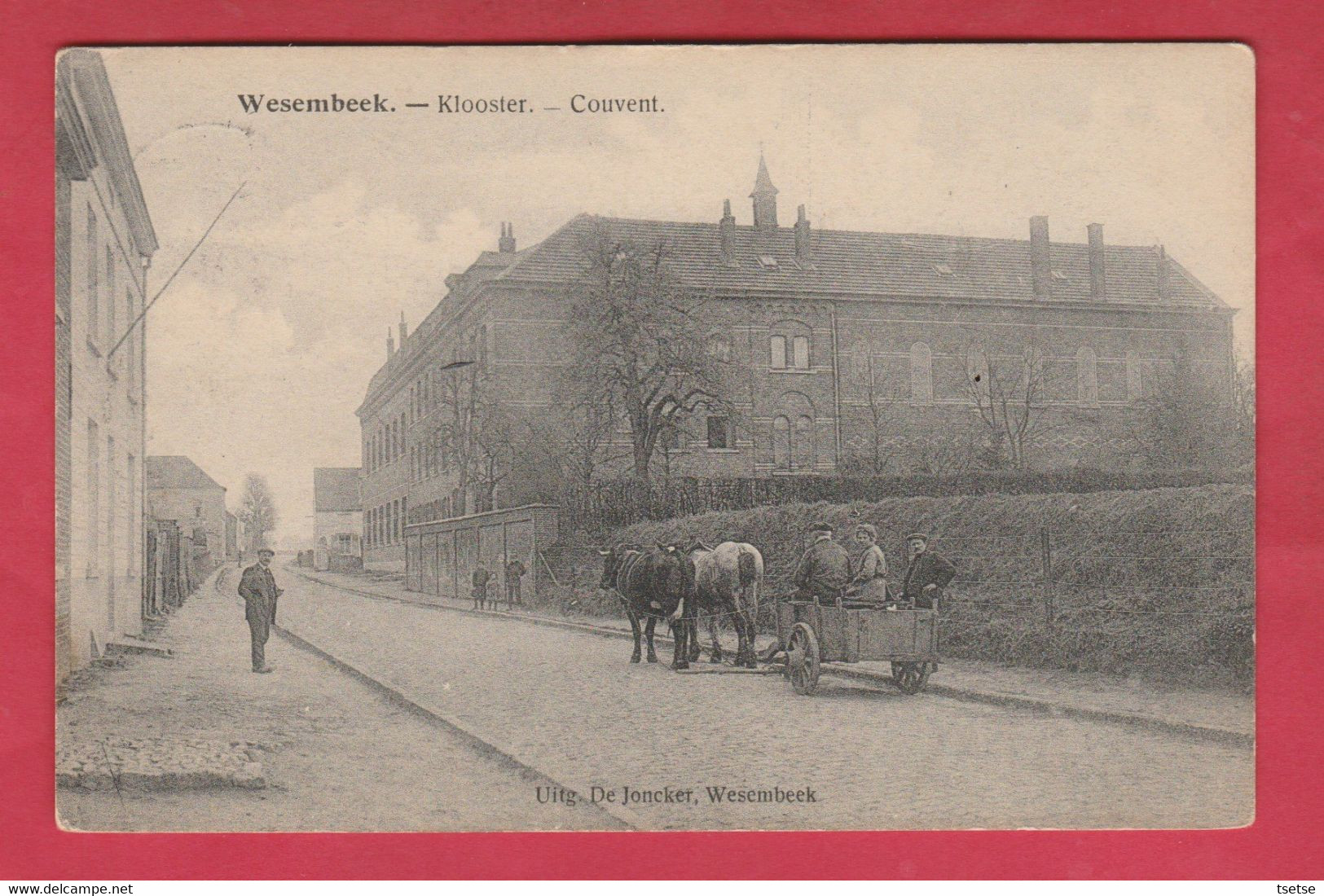 Wesembeek-Oppem - Klooster ...schepen - 1922 ( Verso Zien ) - Wezembeek-Oppem