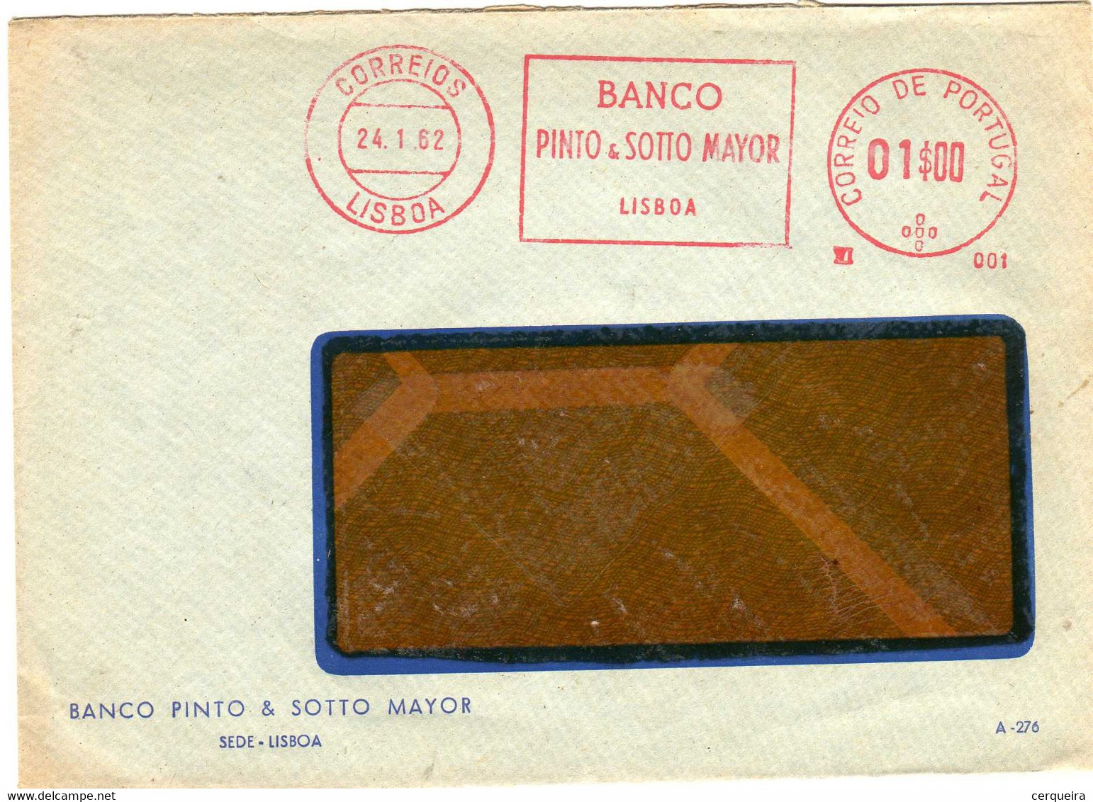 Franquia Mecânica -Banco Pinto & Sotto MAYOR - Franking Machines (EMA)