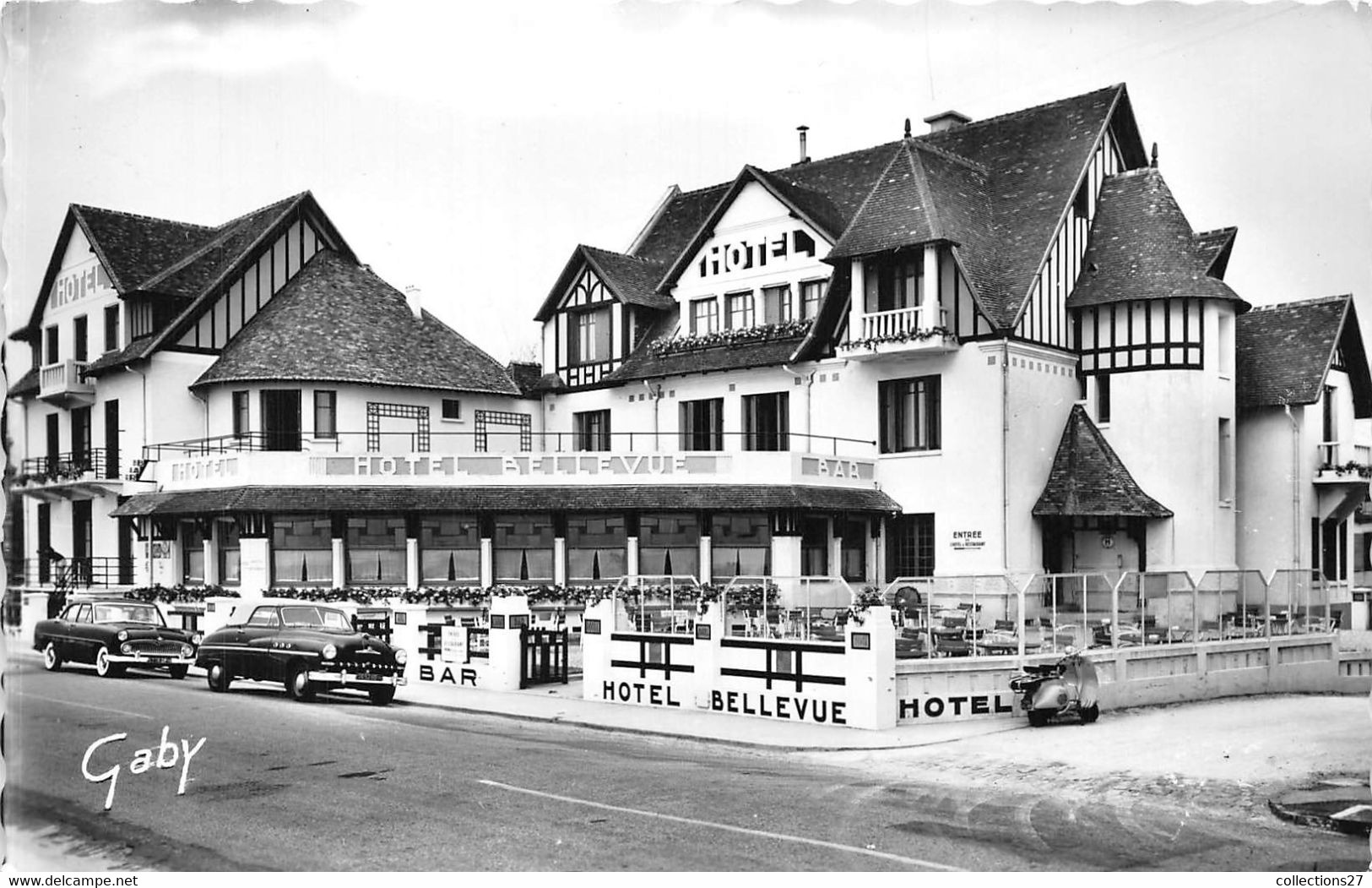 14-VILLERS-SUR-MER- HÔTEL BELLEVUE - Villers Sur Mer