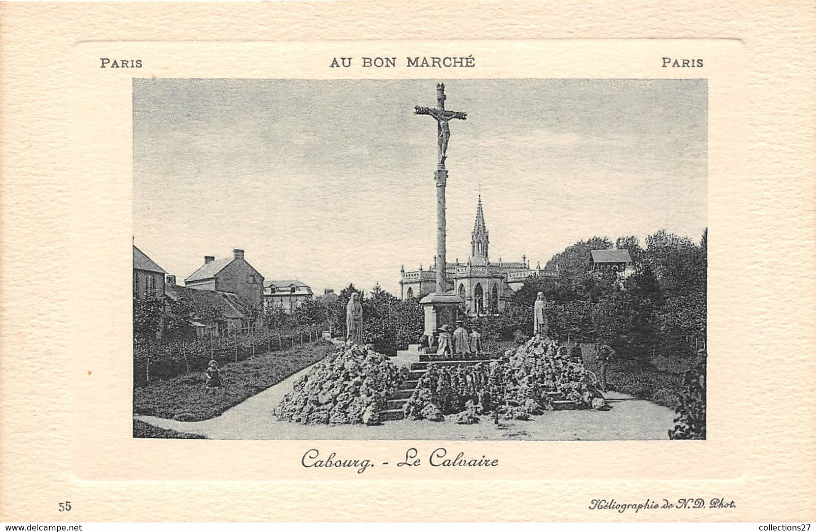 14-CABOURG- LE CALVAIRE - Cabourg