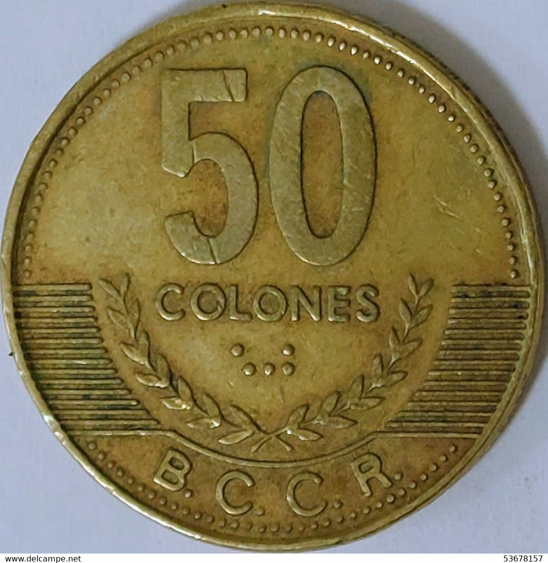 Costa Rica - 50 Colones, 1997, KM# 231 - Costa Rica