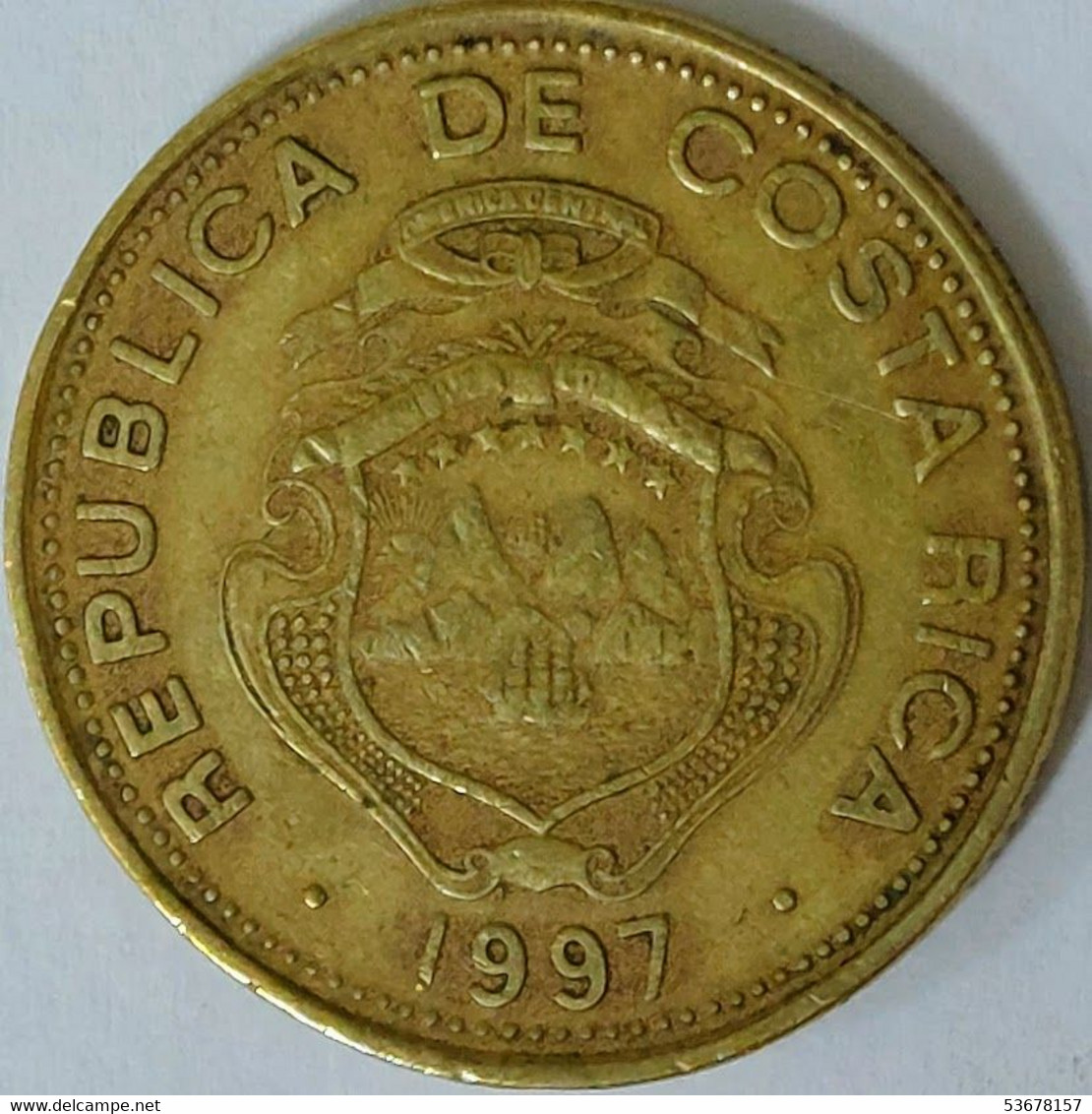 Costa Rica - 50 Colones, 1997, KM# 231 - Costa Rica