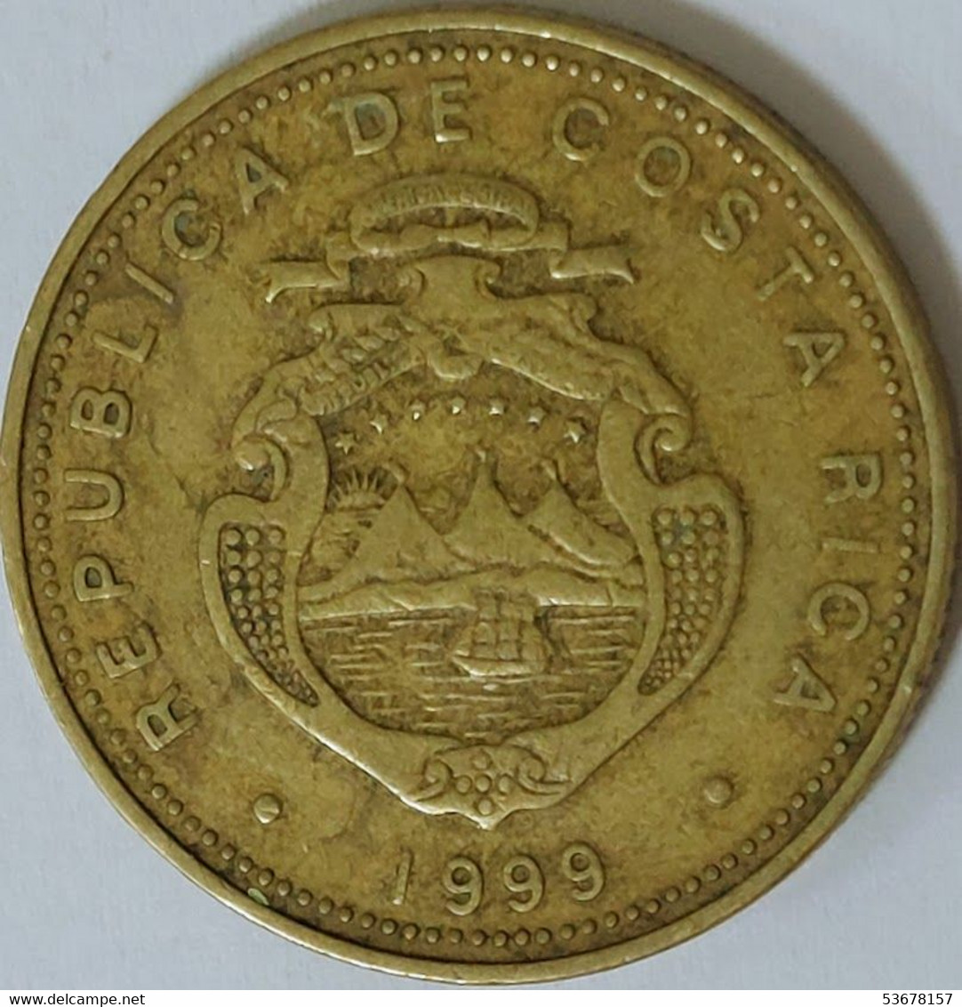 Costa Rica - 50 Colones, 1999, KM# 231.1 - Costa Rica