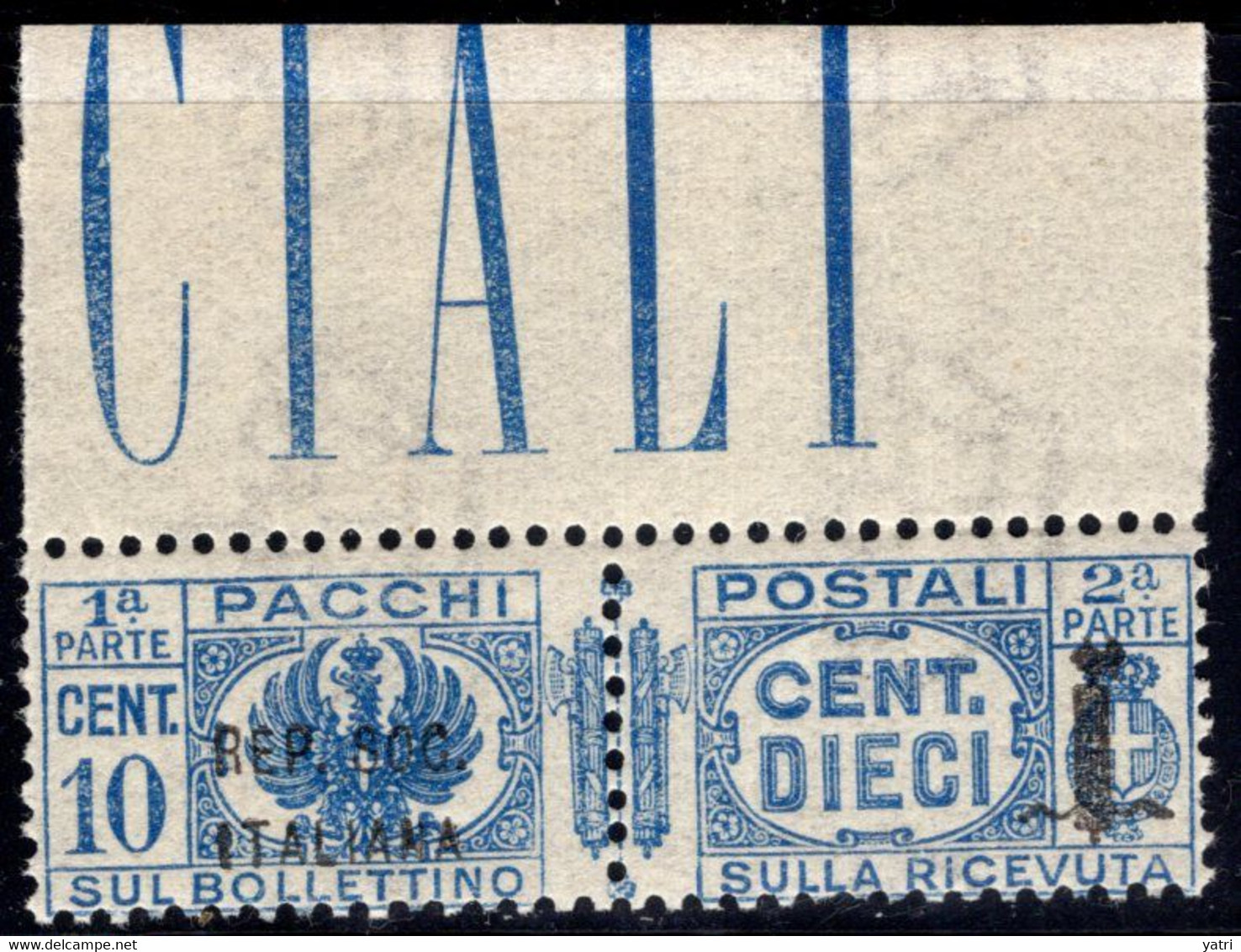 Repubblica Sociale (1944) - Pacchi Postali, 60 Cent. ** - Postpaketten