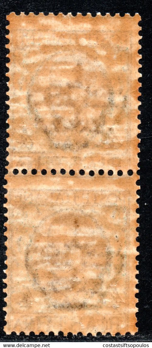880.ITALY,TURKEY,LEVANT.1908 KING 4 P/1 L. SC.20B,MNH PAIR - General Issues