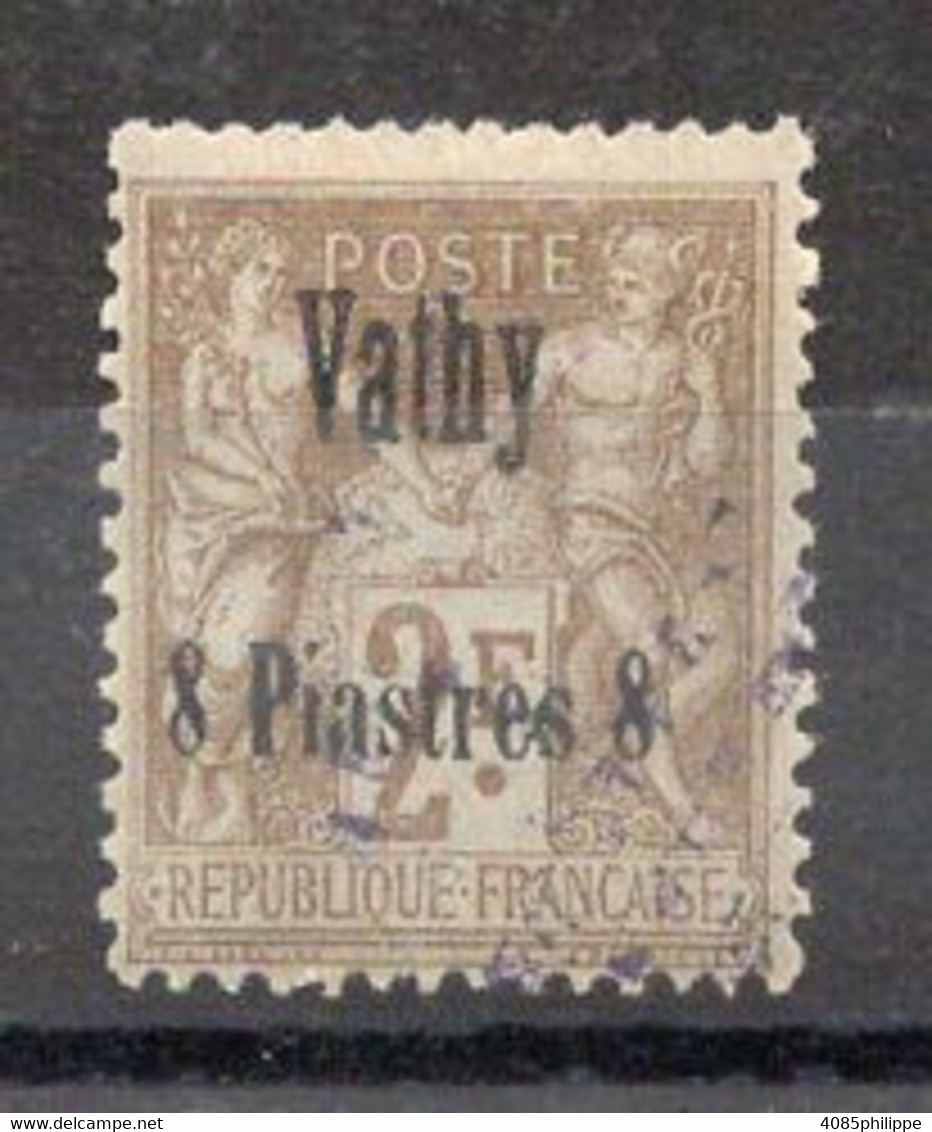 VATHY Timbre Poste N°10 Oblitéré TB Cote 130€00 - Gebruikt