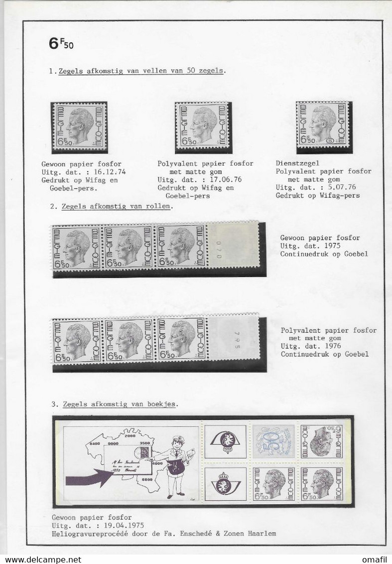 Kleine Verzameling Elström Met Plaatnrs. - 1970-1980 Elström