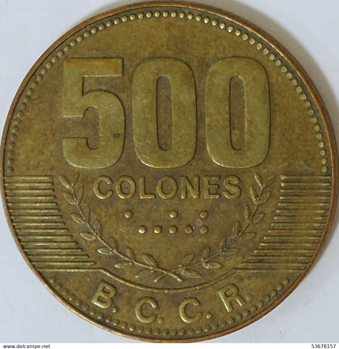 Costa Rica - 500 Colones, 2007, KM# 239.1a - Costa Rica