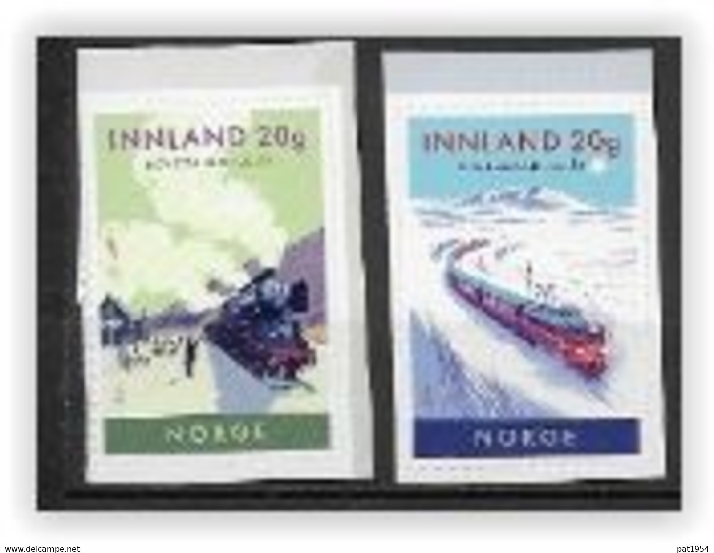 Norvège 2021 Timbres Neufs Trains - Unused Stamps