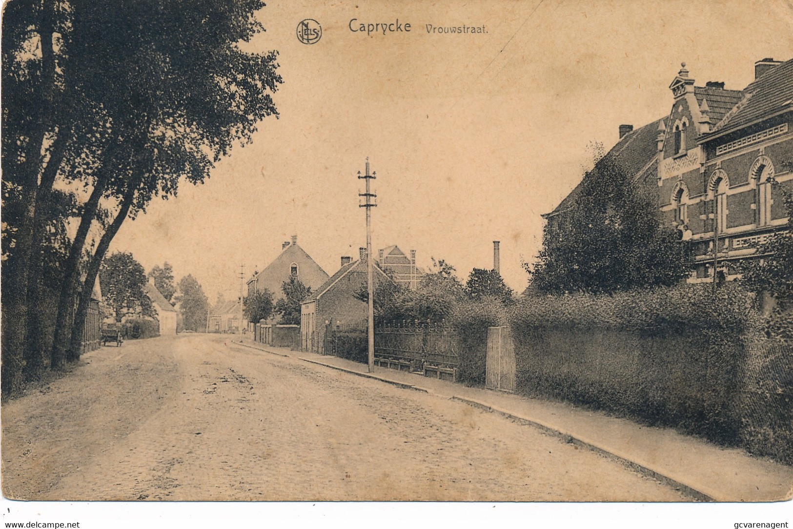 KAPRIJKE    VROUWSTRAAT    2 SCANS - Kaprijke