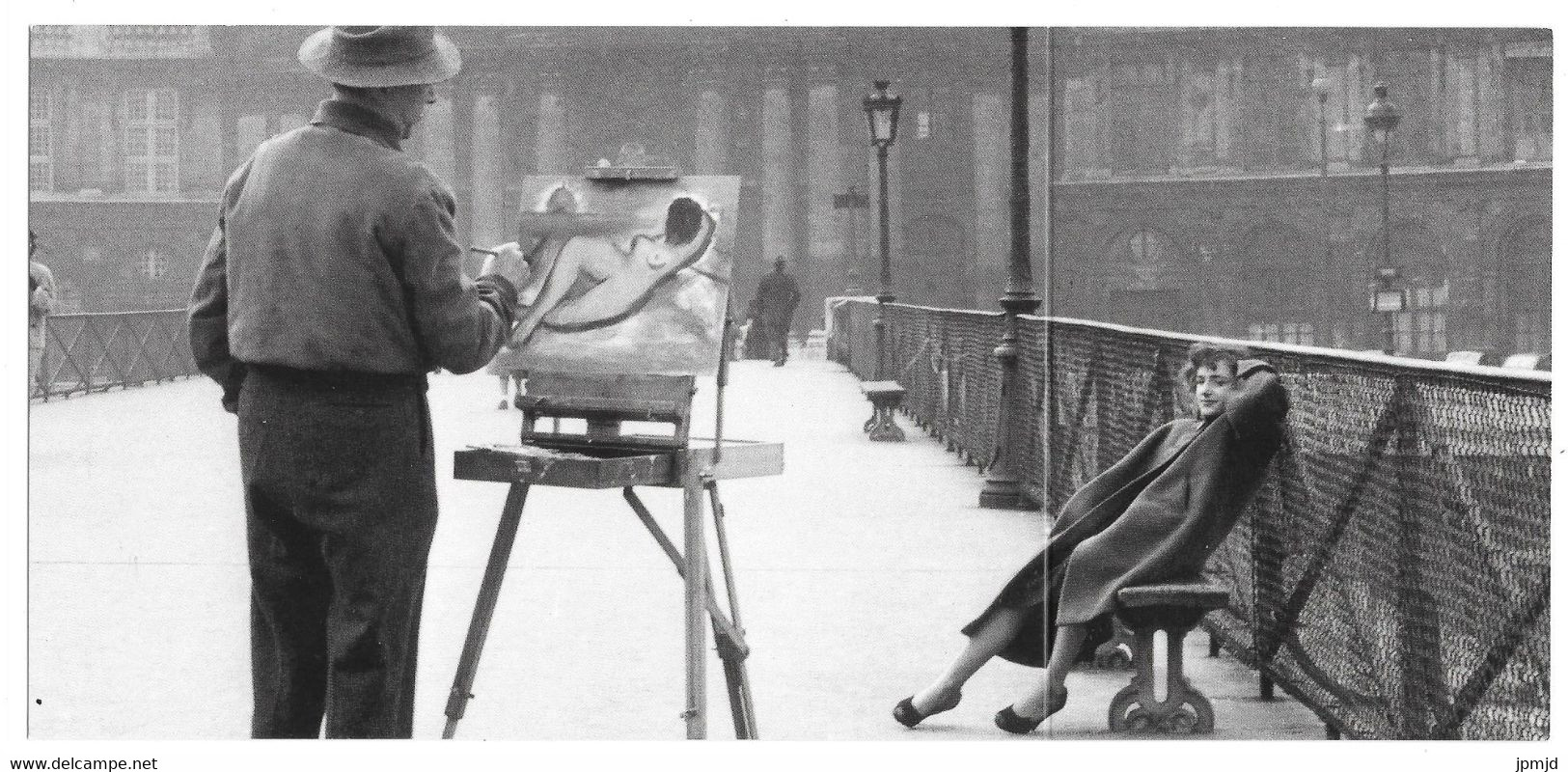 Robert Doisneau - Le Chien Du Pont Des Arts - Nouvelles Images N 412 FOLD'N PLEASE - Format 11.5 X 24.5 Cm - Doisneau