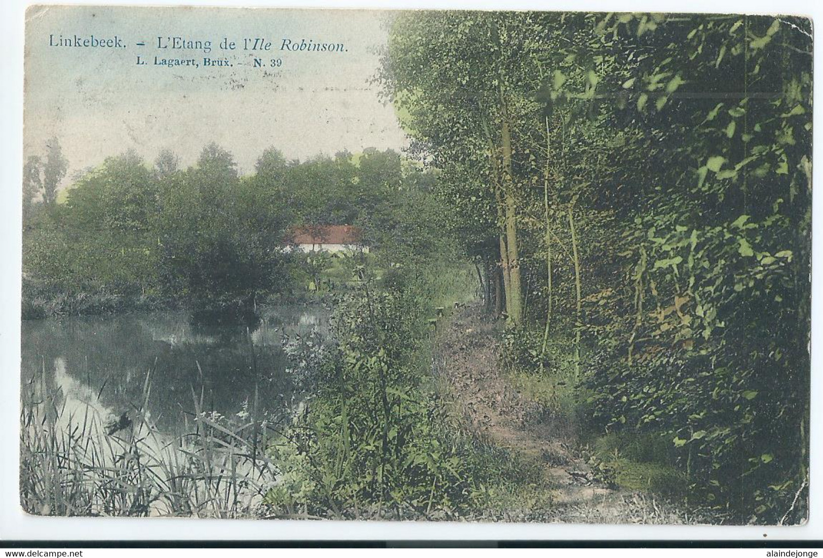 Linkebeek - L'Etang De L'Ile Robinson - 191 - Linkebeek