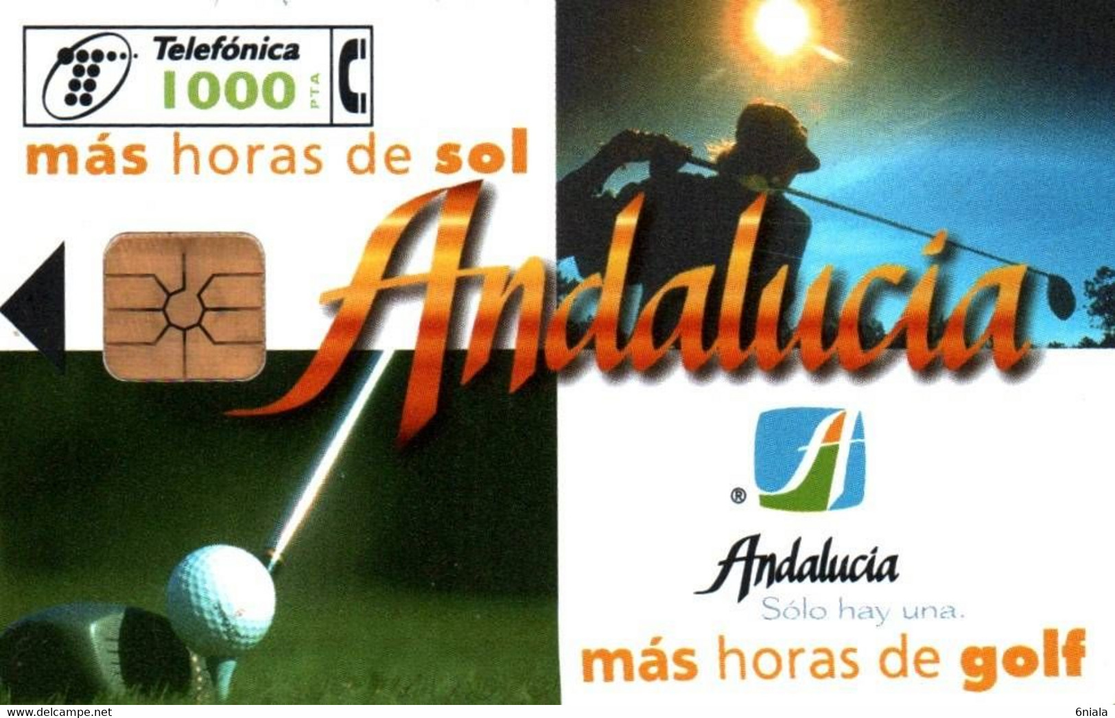 7581 Télécarte Collection RIDER CUP 1997 VALDERAMA  GOLF MAS HORAS De GOLF ( Recto Verso)    Carte Téléphonique Espagne - Sport