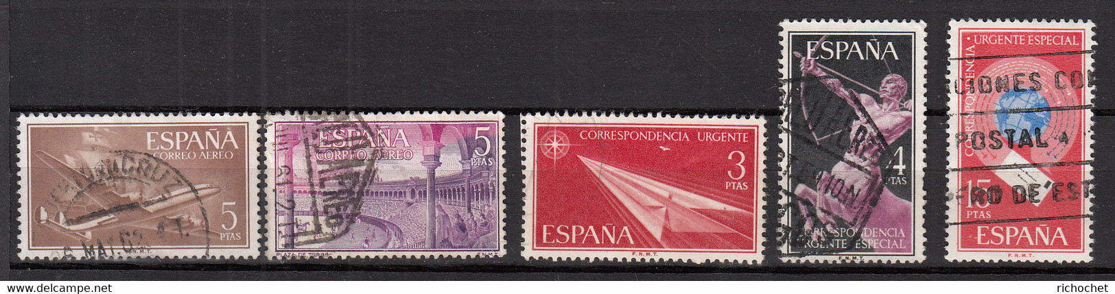 Espagne - PA  274 ° + PA 281 ° + Exp 32 ° + Exp 33 ° + Exp 37 ° - Expres