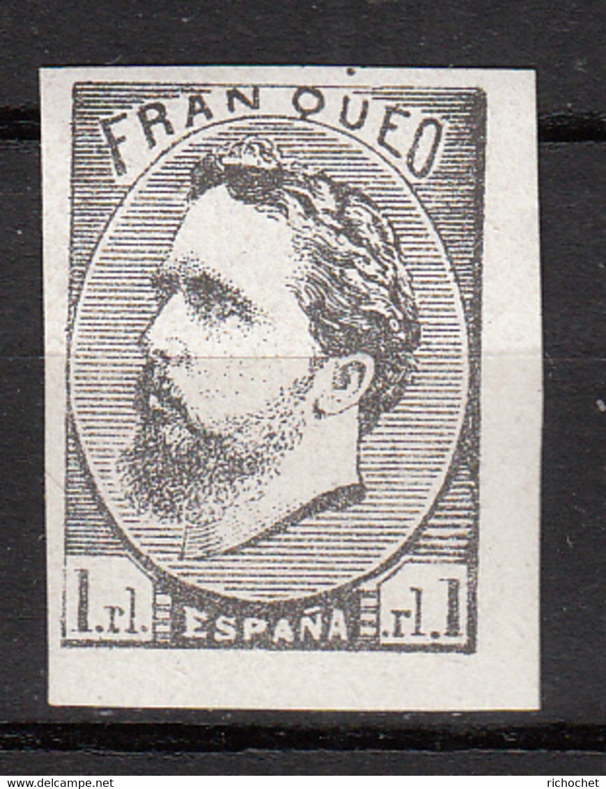 Espagne - Carlistes 1 ** (faux  Couleur Noire) - Carlisti